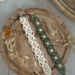 L'attache tétine personnalisable